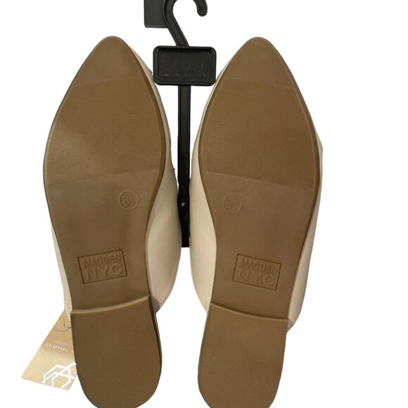 Women's Tania Slip-on Mule, Madden NYC, 81/2, Bone NWT - Picture 6 of 6